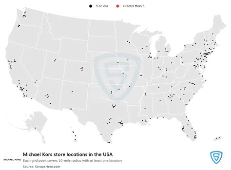 Michael Kors Locations in the United States .